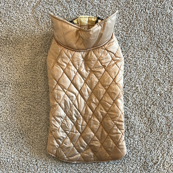 Plaid Reversible Dog Jacket NWOT - Picture 3 of 3